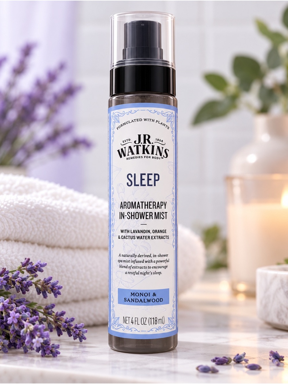 J.R. WATKINS- Sleep Aromatherapy In-Shower Mist